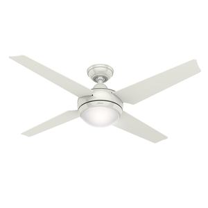 Ventilador de Teto Residencial Sonic Branco Hunter Fan Oficial 220v OUTLET