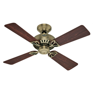Ventilador de Teto Hunter Fan Bayport Metal Antigo 127V OUTLET