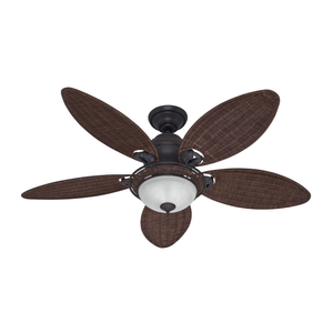 Ventilador de Teto Hunter Fan Caribbean Breeze Vime Marrom 127V OUTLET