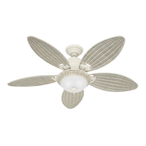 Ventilador de Teto Hunter Fan Caribean Breeze Vime Creme 220v Outlet
