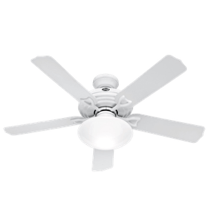 Ventilador de Teto Residencial Beaufort Branco Hunter Fan Oficial